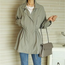 쉬즈아츠 간절기 지젤사파리 카라 점퍼