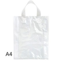 A4 투명 끈손잡이봉투(50매입) 비닐봉투 쇼핑백 팬시