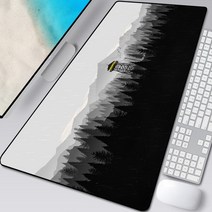 야구 스트라이커존 그물망 네트 피칭 배팅 연습 Deep Forest Firewatch 노트북 게이머 마우스 패드 게임용 대형 잠금 장치 키보드 70x30 cm Deak Mat fo, kanhuoren-019+600x300x2mm