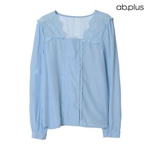 에이비플러스(ab.plus) 에스닉 자수 블라우스