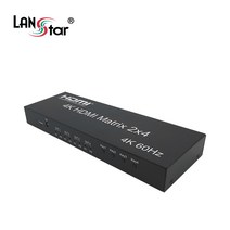 랜스타 HDMI 매트릭스 2X4 LS-HMS204N
