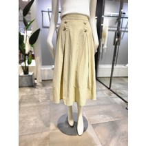 [더틸버리]단추포인트 백밴딩 스커트 TN8NOSK51(1945569)