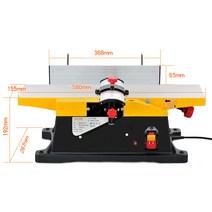 전동 대패 6인치 전기 면취기 목공 공방 DIY 다이, 6인치 대패