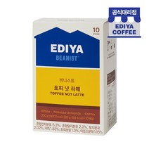 이디야 비니스트 토피 넛 라떼 10T, 1개, 200g