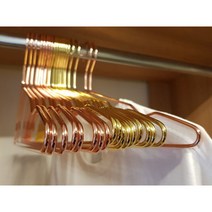 대박나라 골드옷걸이 로즈골드옷걸이 고급옷걸이, 50p, 로즈골드