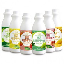쉘몬 과일 농축액 베이스 1kg 모음전/시럽/원액/에이드, 쉘몬 과일 농축액 베이스 체리 1kg