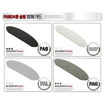 문콕방지 순정 도어가드 범퍼가드 충격방지 보호대 판다곰 캐릭터 방탄보호대 현대 기아 모비스 쌍용 쉐보레 르노 수입차 SUV BMW 관리용품 스티커제거제 간편탈취제 휠타이어세척, PAL (은회색_2마리), 1개