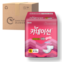 카네이션 겉기저귀 접착테이프 대형 고급 10매x10팩(100매), 10개입, 10개