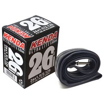 (바이크7) 켄다 26x2.1 프레스타 FV 4.8cm 경량 자전거튜브 26인치