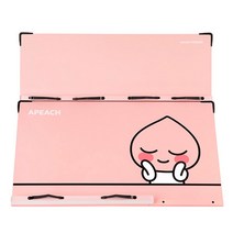 카카오프렌즈 2단 독서대 어피치, 혼합 색상