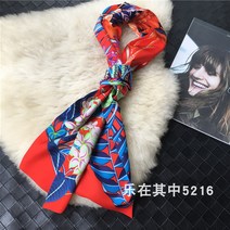 멀티스카프 중량 트윌 참되다 명주 양면 더블레이어 스카프를 매다 인싸템 장식 긴 수건 배합 치마 허리 3556791972