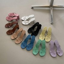 디작소 여성 봄 여름 베트 미들 샌들 슬리퍼 3cm 이상
