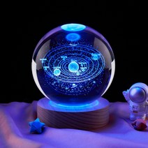 우주유리구슬 크리스탈볼 우주구슬 유리구슬 태양계 행성, 우산소녀6CM-USB유선