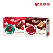 초코파이하우스 딸기앤크림 12P + 초코앤크림 12P (408g) 각 1개씩, 2박스, 408g