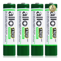 라이브잇 제이티원 allo 1100mAh AAA 충전지 4알(케이스포함), 22개, 4개입