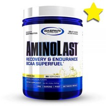 Gaspari Nutrition: 아미노산 Amino AcidLast BCAA 분지사슬 연료 전해질 보충 30회 분량 피치 라즈베리, Lemon Ice 강철체력
