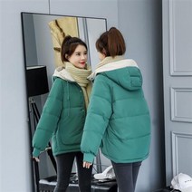 NEW 여성 패딩 코트 겨울신상 숏루즈 도톰다운코트 숏구스다운 S-3XL