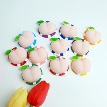 말랑말랑 복숭아 칩마크 골프볼마커 골프악세사리