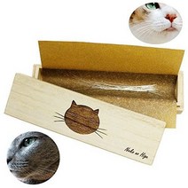일본직발송 4. 비그라드 스토어 비글래드스토어 고양이 전용 오동나무 고양이 수염 케이스 롱 B00LWYGAFW, 고양이 얼굴_One Color, One Color