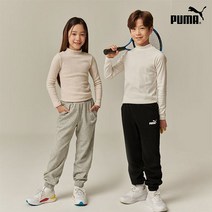 [PUMA] 22FW 푸마키즈 공용 베이직 기모 조거팬츠 2컬러 택1