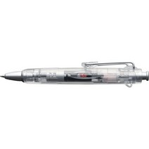 Tombow Pencil BC-AP32 가압 오일 베이스 볼펜 에어 프레스 0.7 레드, transparent