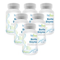 바이오트레이스 (BIOTRACE) 바이오 바이탈 엔자임 60 캡슐 X 6개, 360캡슐, 1세트