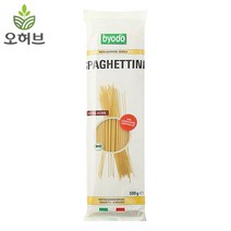 유기농 스파게티니 500g 얇은 파스타 스파게티면 만들기, 500ml, 1개