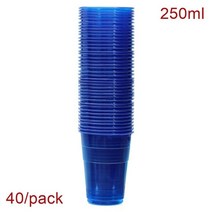 홈파티 생일파티용품 이벤트소품 파티데코 프로모션-파티 웨딩 용품 9oz/250ml 블루 유명 서비스 충격 플, 08 As picture