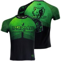 무에타이 격투기 ufc 티셔츠 VSZAP 스포츠 링 속건 스판 반팔 T