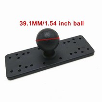어군탐지기범용 카약 해양 전자 마운트 gps 플레이트 회전 보트 gps 맵 67, 1pcs 기본, [02] 1pcs base