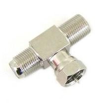 안테나 T형 젠더 RF Fx2-RF M G9309 유선 방송 신호 분리 잭 단자 G9309