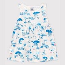 PETIT BATEAU [빠른배송] 베이비 프린트 슬리브리스 원피스