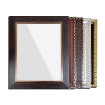 고급 영정사진 액자 (사진미포함) 8x10 11x14 인치 장수액자 합성수지 프레임, 919 밤, 8x10인치(액자 받침대 포함), 클립