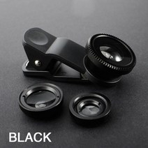스마트폰 접사렌즈 광각렌즈 핸드폰 어안렌즈 광각 매크로 어안 렌즈 카메라 키트 droshipping을 위한 모든 휴대 전화용 클립 0.67x가 있는 휴대 전화 어안 렌즈, 검은색