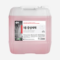 세제몰 식기세척기용 1종 중성세제 레드, 18.75L, 7개