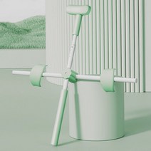 Z.xiang 요가 십자 스트레칭 봉 등펴기 바른자세 밸런스 바, 녹색