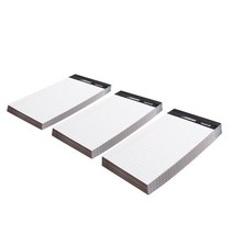포핀스트레이딩 고품질 스탠다드 리갈패드 미니 Mini 유선노트, (PIS0401) 화이트, 500매
