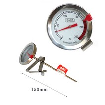 고급 스텐 기름 온도계 150mm 아날로그 방식 감성 튀김 요리 쿠킹 조리용 캔들 소이왁스 다용도