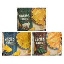피코크 나쵸칩 3가지맛 1개씩 총3개 세트 300g, 3개, 100g