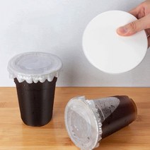 14cm 테이크아웃 새지않는 실링페이퍼500매 카페 음료 커피 배달 포장용품, 14cm 500매 1세트