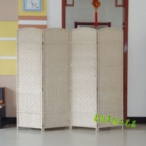 나무 접이식 병풍 파티션 리 가림막 공간분리 가벽 알파룸 냉장고 분할, 1미터 높이 40센티 폭 위아래로