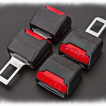 안전밸트 안전벨트 차량용 연장 클립, 1차량연장클립-블랙