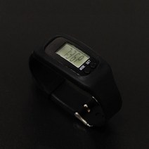 실리콘 만보기 손목시계 군인 시계 선물, 블루