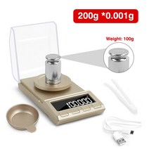 톤백저울 1톤저울 크레인 매달림 저울 NEWACALOX-0.001g 정밀 디지털 보석 저울 50g/100g/200g USB 전원, 협동사, 8068G-200G