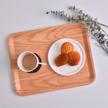 식당 휘게 멜라민 트레이 사각 (중) KRM170 멜라민-72394EA, 그레이_논슬립, 본상품선택