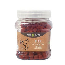 하루애 져키 소고기 400g 대용량간식 강아지통간식 노즈워크간식 칭찬간식 강아지간식