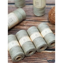 0.6mm 대용량 오가닉 햄프실 천연 삼베실 수세미뜨개실, 오가닉 대용량 햄프, 1개