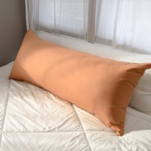 더스케치 옥스포드 솔리드 대형 등쿠션 헤드쿠션, 피치퍼프