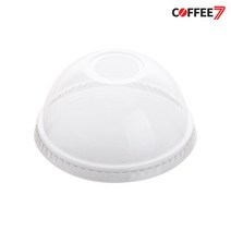 (아이스컵뚜껑-국내)돔리드/돔뚜껑 PET컵용-107파이 500개