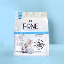 FC-ONE 프리미엄 고양이 사료 인도어키튼 2kg, 단품, 단품, 단품